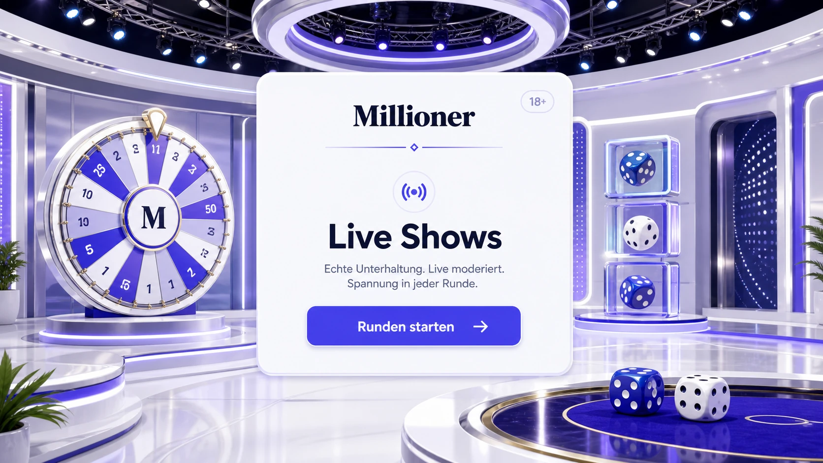 Live Shows im Casino-Kontext